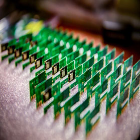 Image of microchips