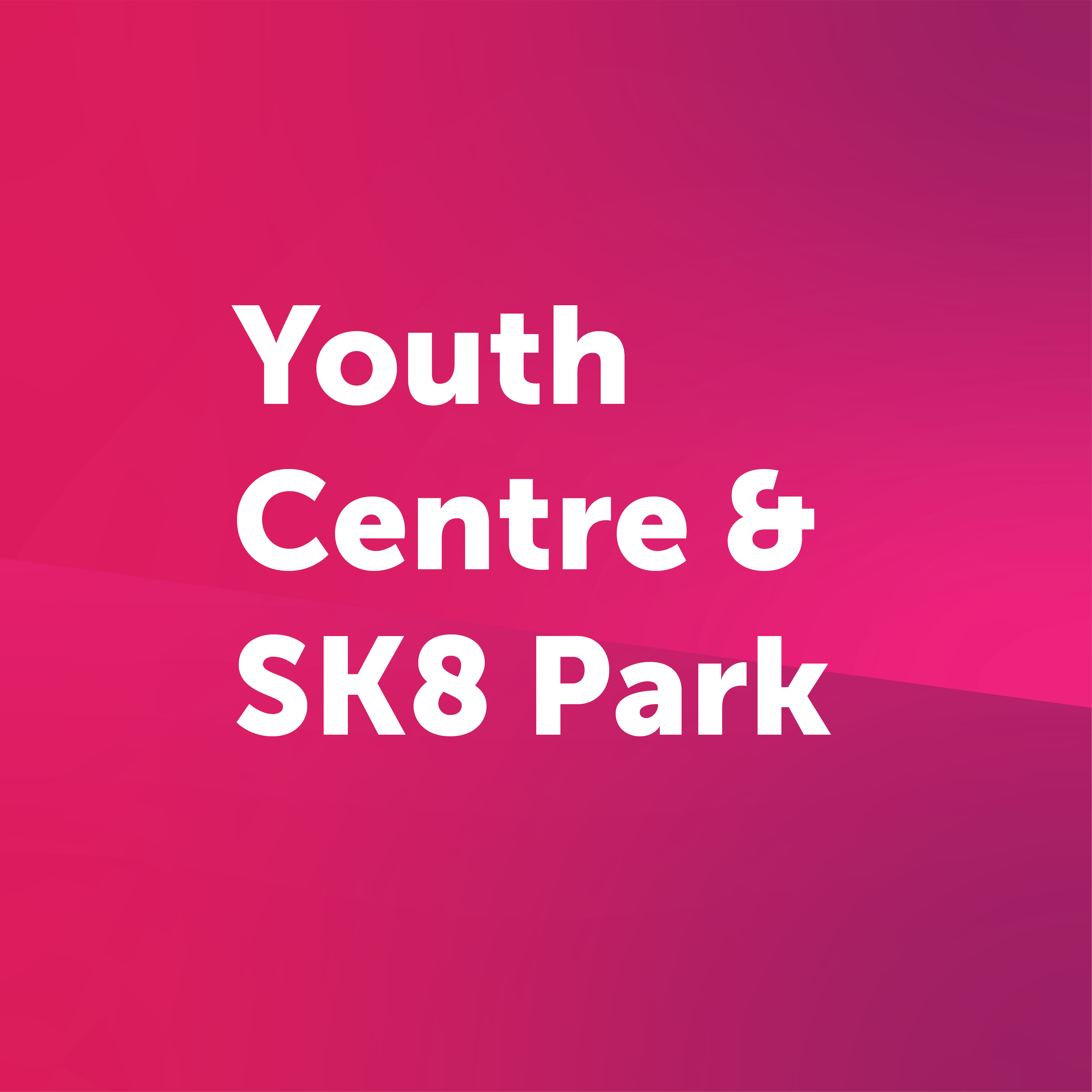 youth centre and skatepark button