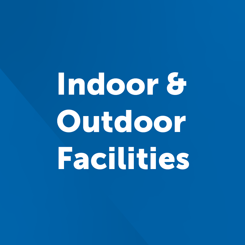 indoor and outdoor facilities button